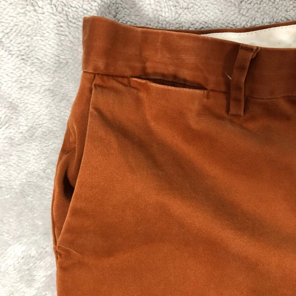 Banana Republic Pants Mens 36x30 Orange Mason Athletic Tapered Fit Chino (36x27)